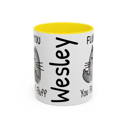 Customizable Fluff You - Accent Coffee Mug (11, 15oz)