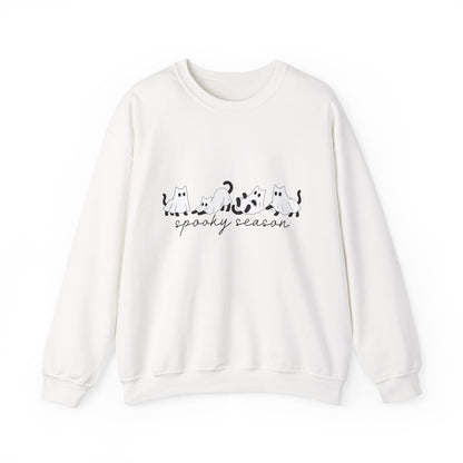 Spooky Season Cats Crewneck Sweatshirt