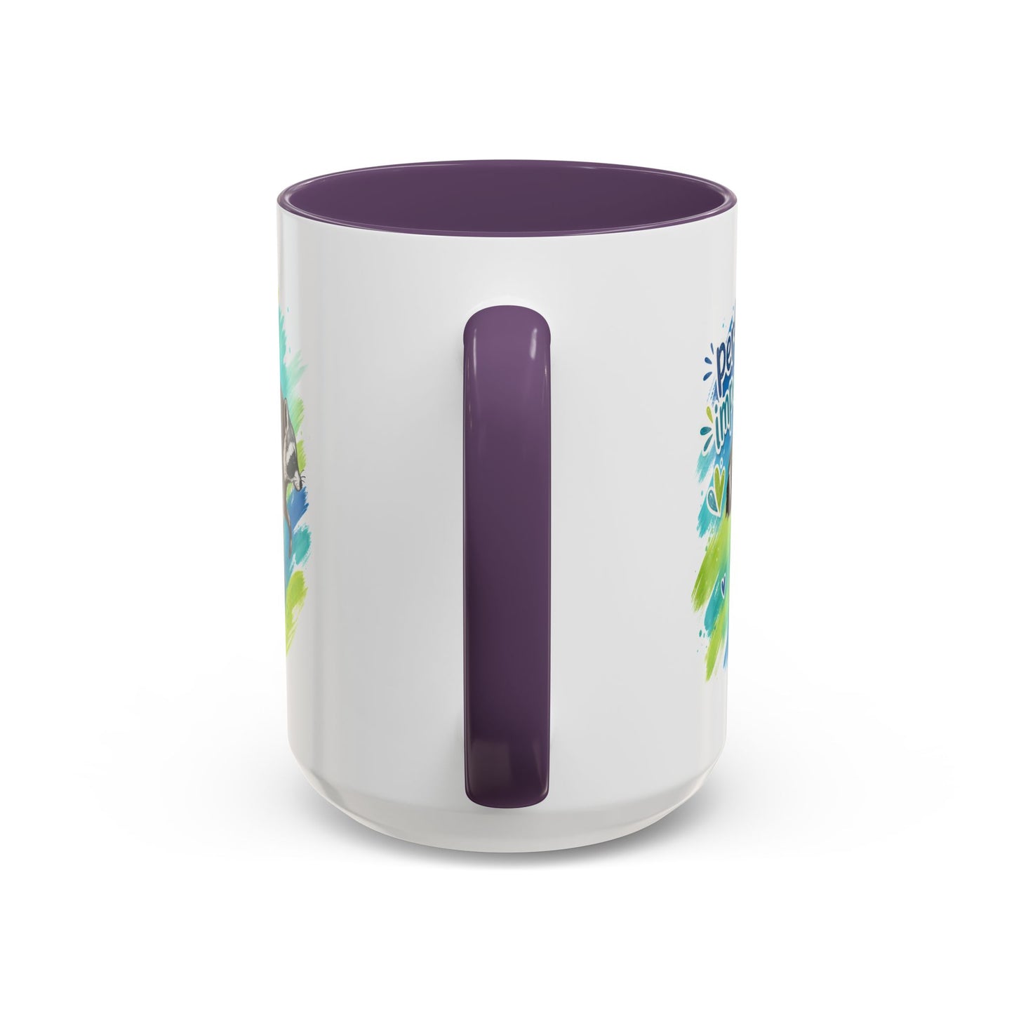 Customizable Perfectly Imperfect Raccoon Accent Coffee Mug - 11/15oz