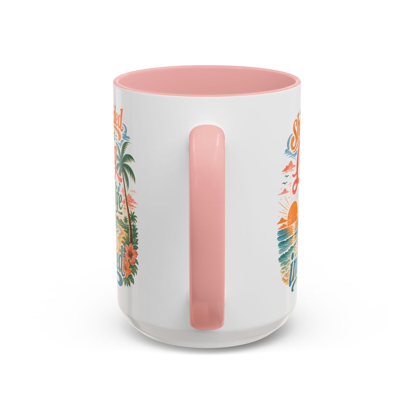 *Customizable* Living the Life Coffee Mug — "She Decided to Start Living the Life She Had Imagined"