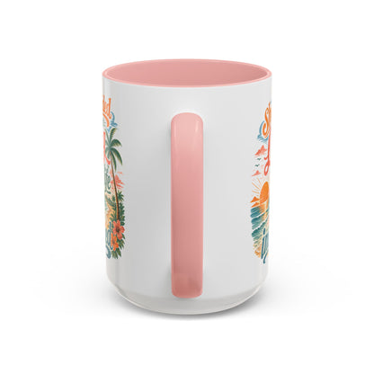 *Customizable* Living the Life Coffee Mug — "She Decided to Start Living the Life She Had Imagined"