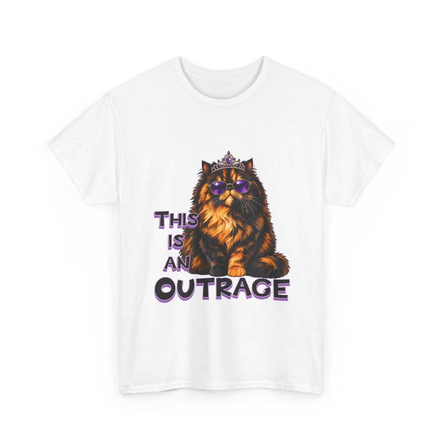 This is an Outrage - Unisex Heavy Cotton Tee