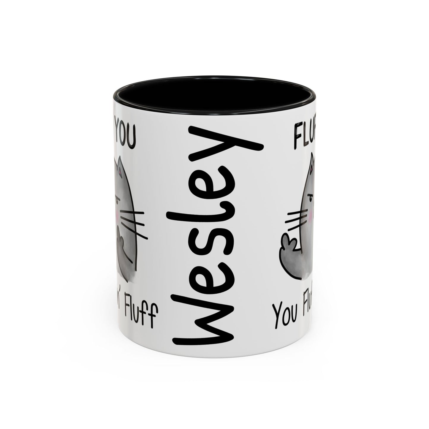 Customizable Fluff You - Accent Coffee Mug (11, 15oz)