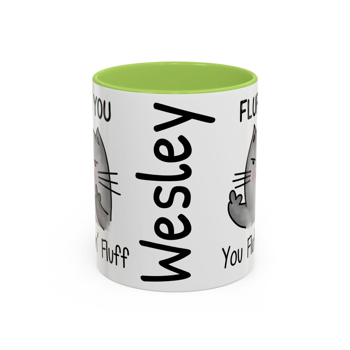 Customizable Fluff You - Accent Coffee Mug (11, 15oz)