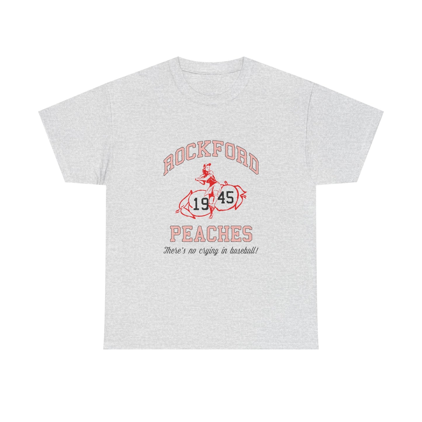 T-Shirt — Peaches 1945 Vintage Softball Retro Graphic Tee