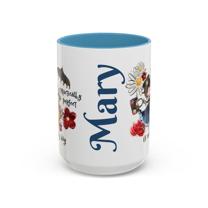 Accent Coffee Mug — 'Practically Perfect in Every Way'
