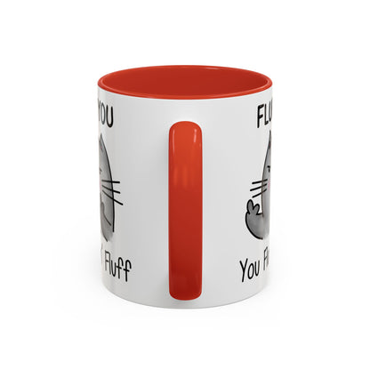 Customizable Fluff You - Accent Coffee Mug (11, 15oz)