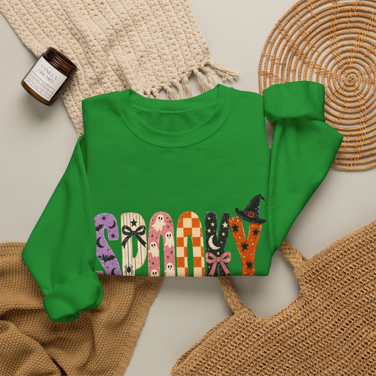 Spooky Halloween Crewneck Sweatshirt