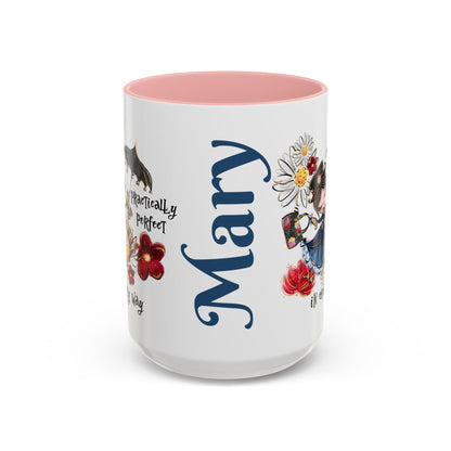 Accent Coffee Mug — 'Practically Perfect in Every Way'