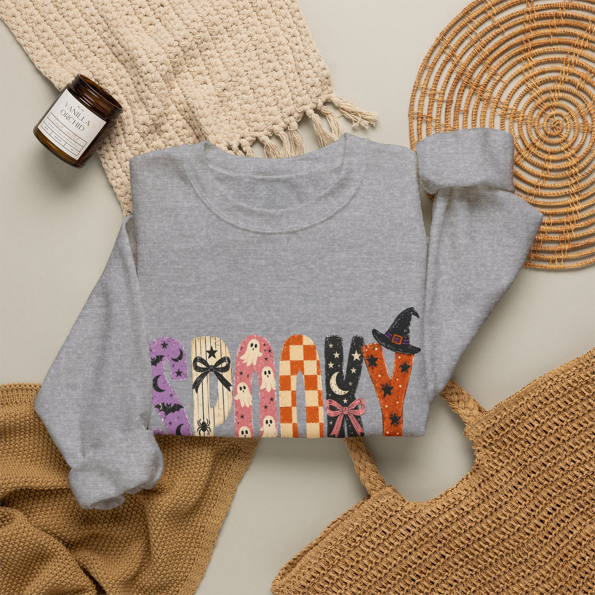 Spooky Halloween Crewneck Sweatshirt