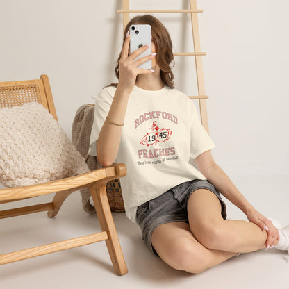 T-Shirt — Peaches 1945 Vintage Softball Retro Graphic Tee