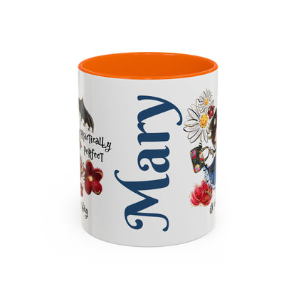 Accent Coffee Mug — 'Practically Perfect in Every Way'
