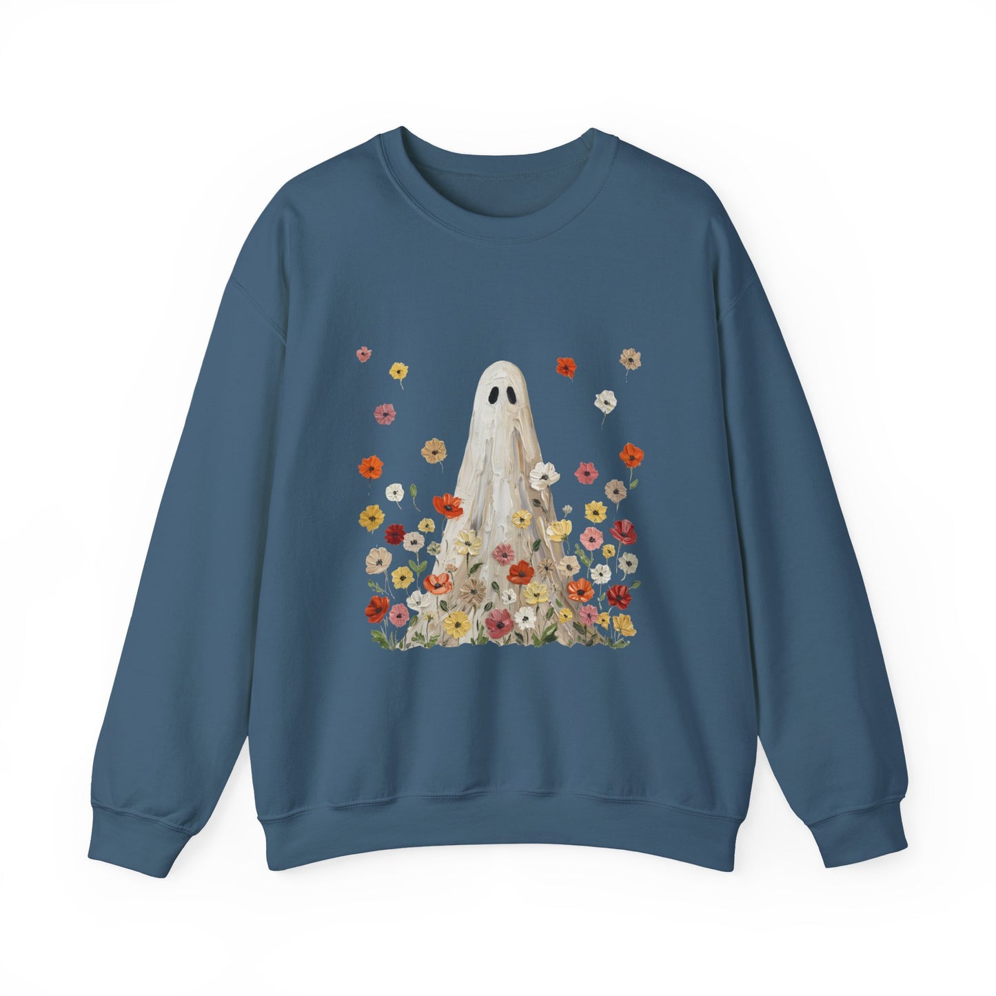 Ghost in Wildflowers Crewneck Sweatshirt
