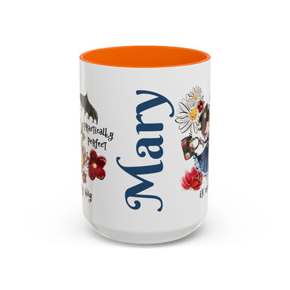 Accent Coffee Mug — 'Practically Perfect in Every Way'