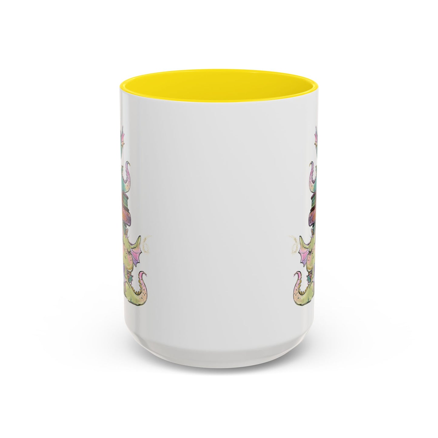 Book Dragons - Accent Coffee Mug (11, 15oz)