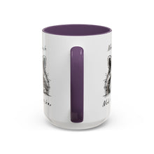 Not My Trash Not My Dumpster Raccoon Accent Coffee Mug