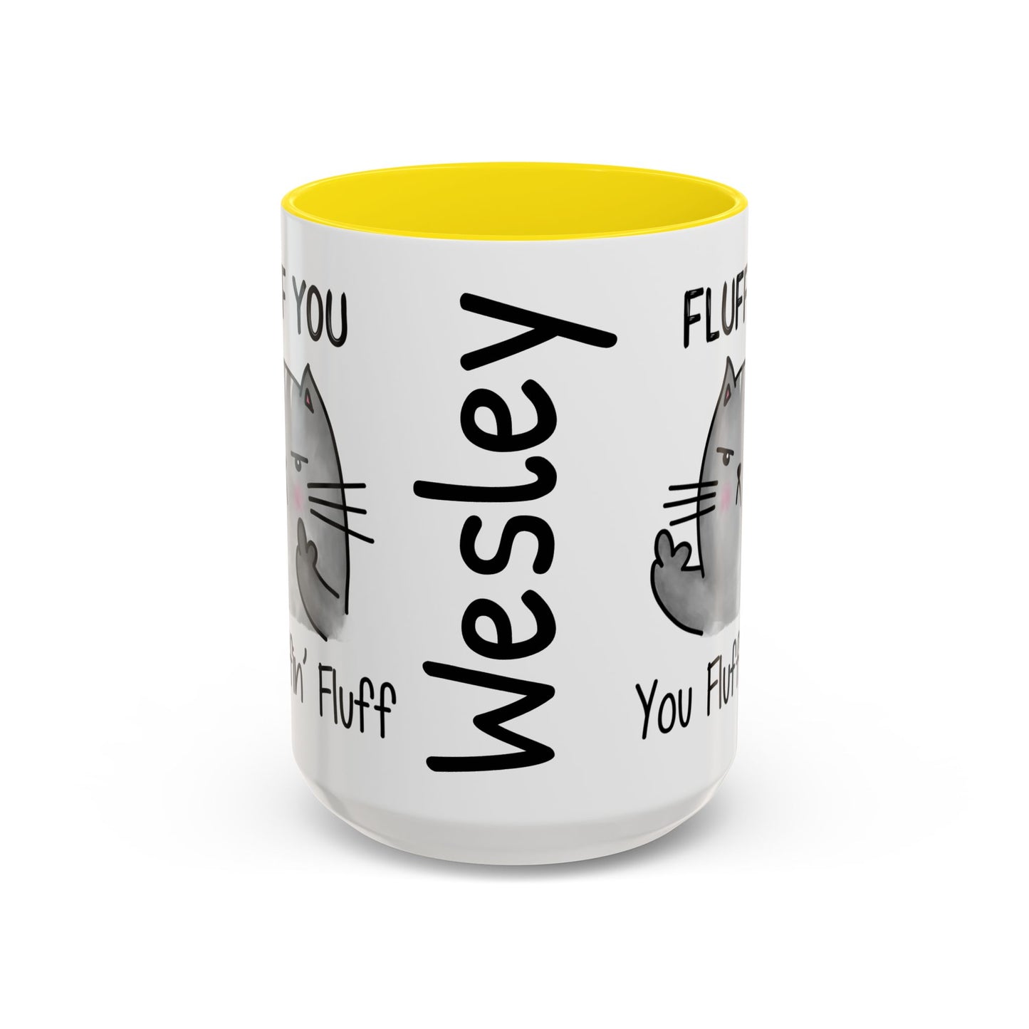 Customizable Fluff You - Accent Coffee Mug (11, 15oz)