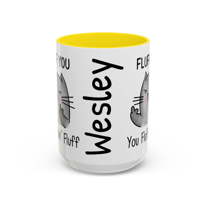 Customizable Fluff You - Accent Coffee Mug (11, 15oz)
