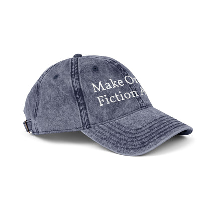 Make Orwell Fiction Again Embroidered Vintage Cap