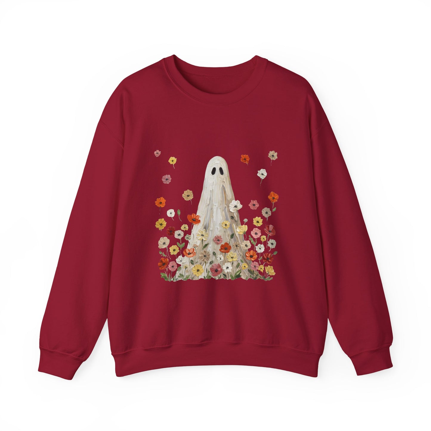 Ghost in Wildflowers Crewneck Sweatshirt