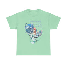 Mermaid Quote T-Shirt — 'I Must Be a Mermaid' Watercolor Tee  - Light colors