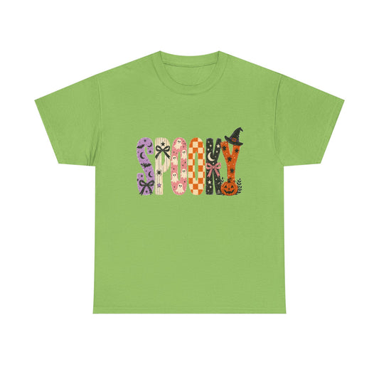 Spooky Halloween Spooky Letters Tee