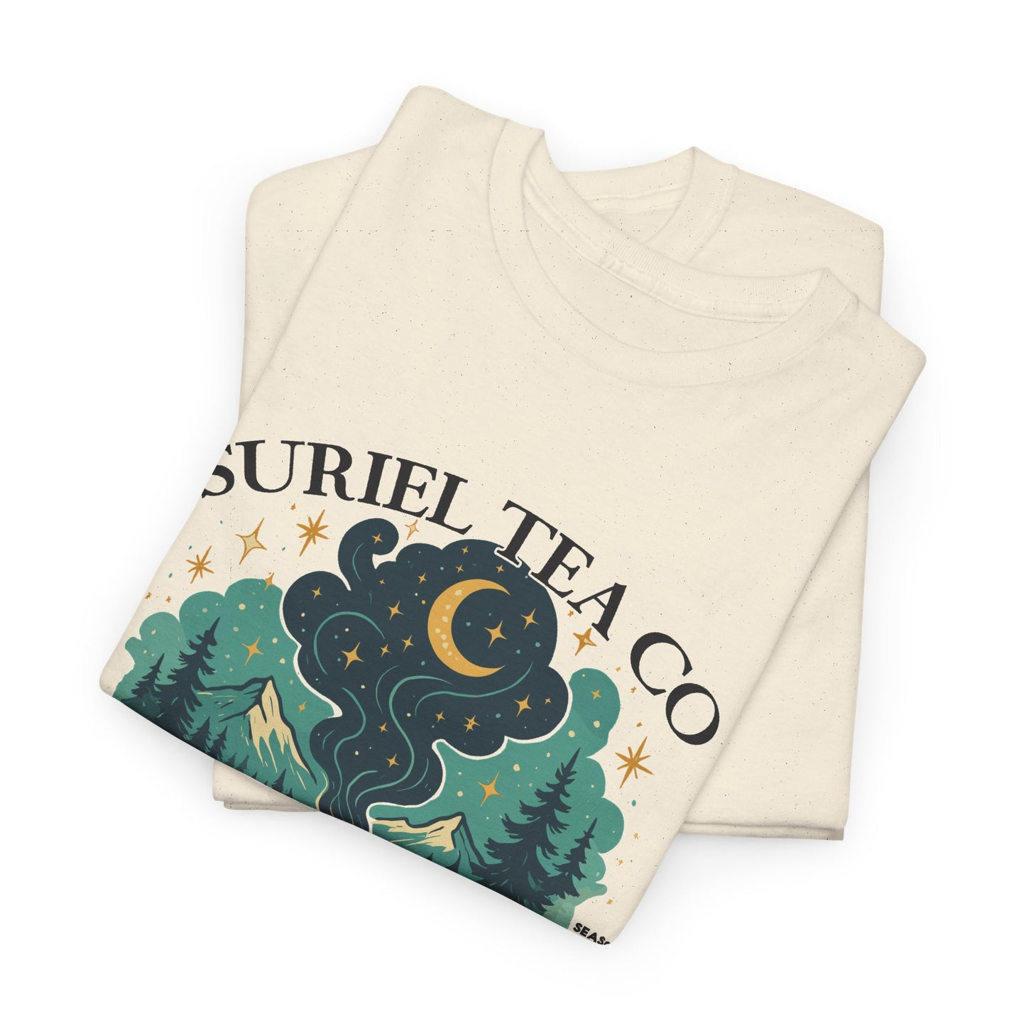 Suriel Tea Co. Vintage Tea Cup T-Shirt  Graphic Tee