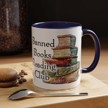 Banned Books Reading Club - Accent Coffee Mug (11, 15oz)