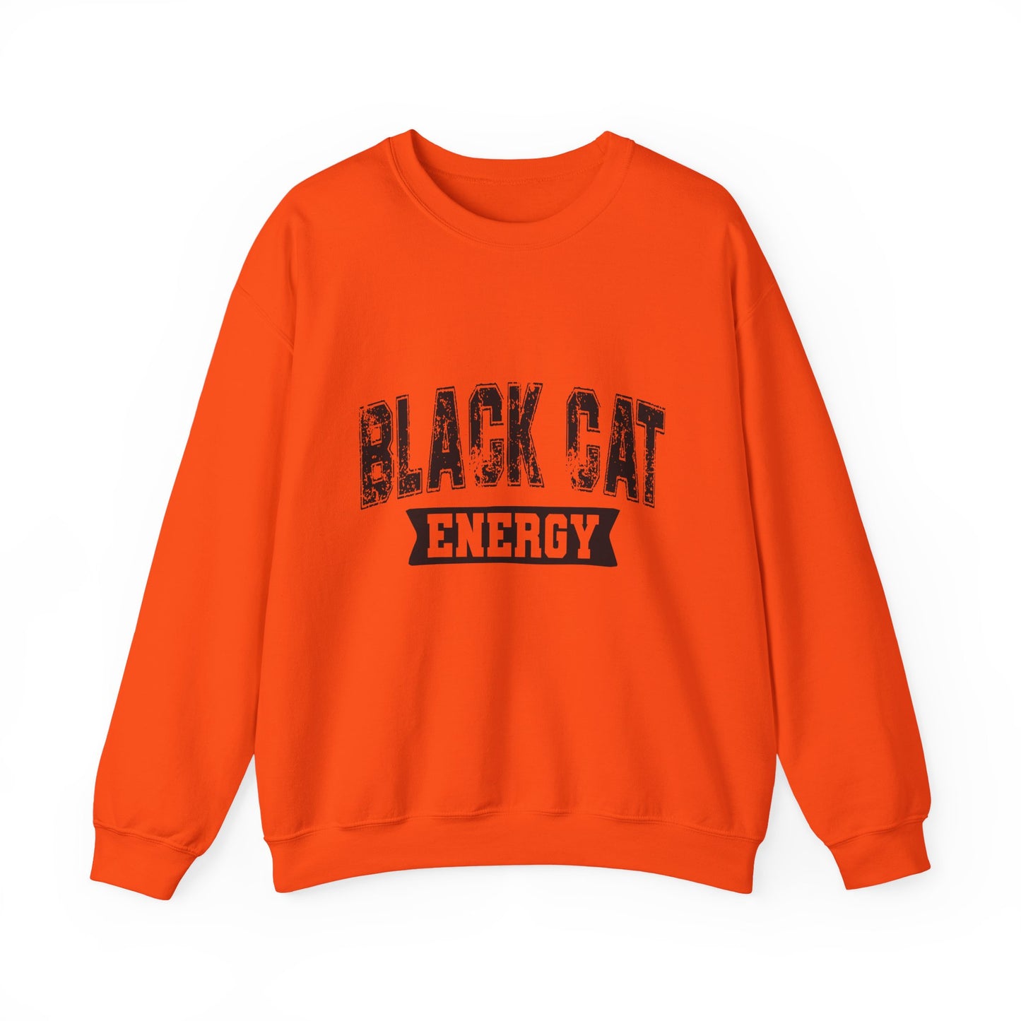 Black Cat Energy Crewneck Sweatshirt