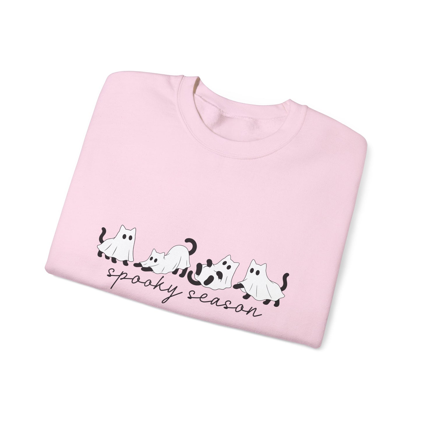 Spooky Season Cats Crewneck Sweatshirt