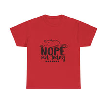 Nope Not Today Cat Tee — Cute Lazy Cat Graphic T‑Shirt