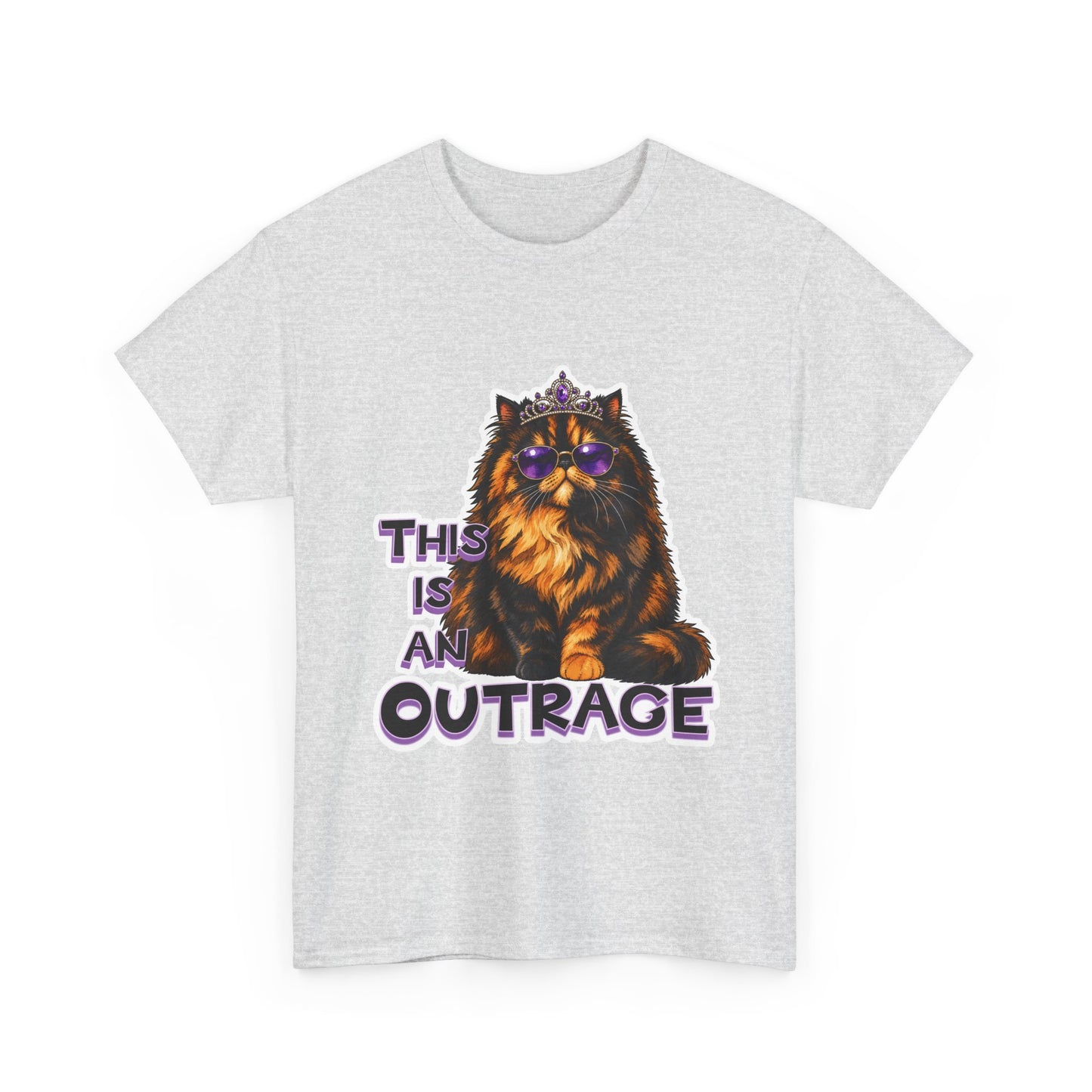 This is an Outrage - Unisex Heavy Cotton Tee