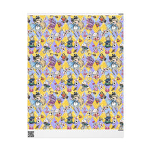 Wrapping Paper — Alice in Wonderland Patterned Gift Wrap (Clocks, Teacups & Playing Cards)