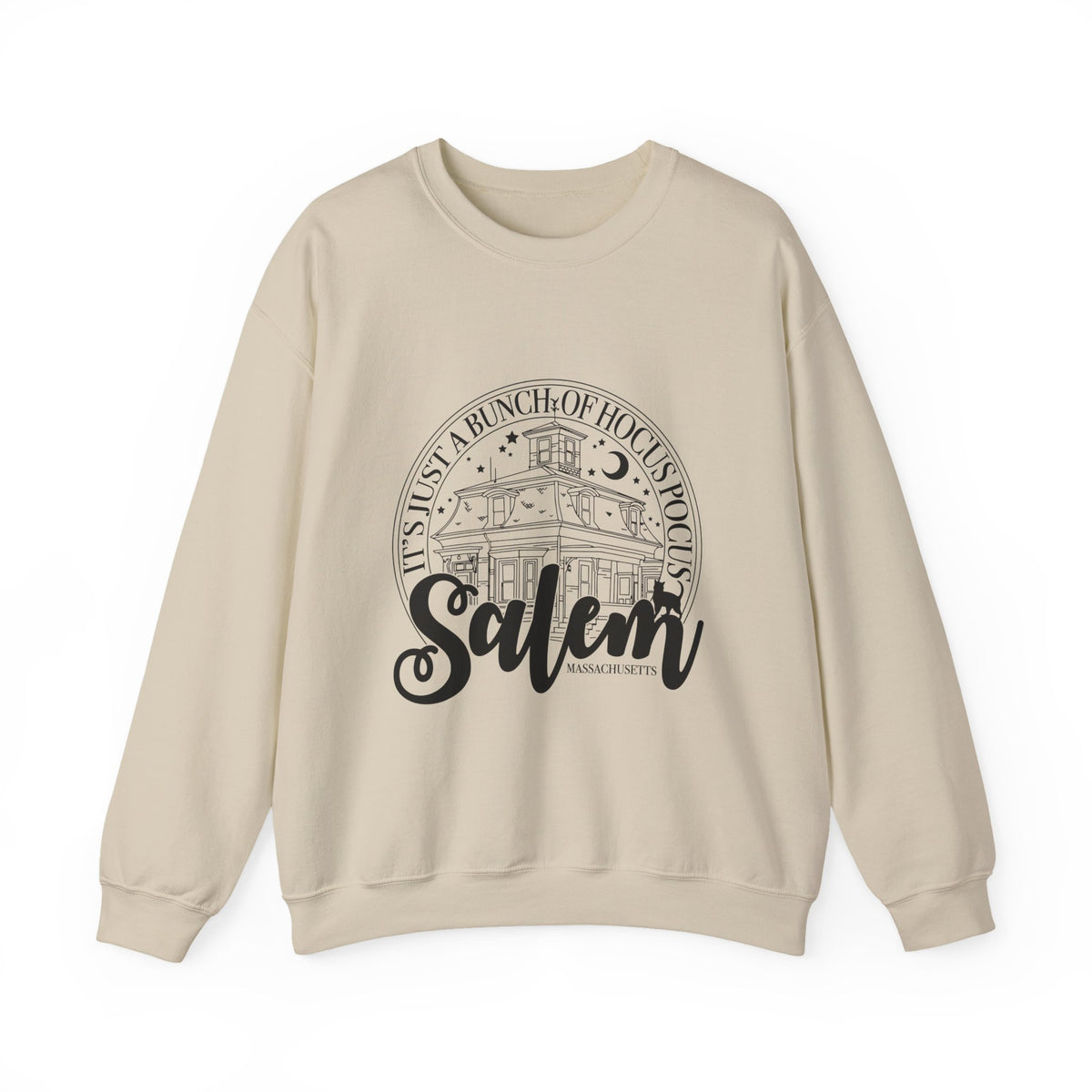 Salem Haunted House Crewneck Sweatshirt