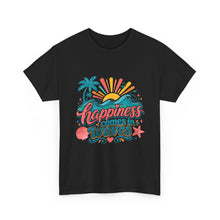 Happiness Comes in Waves T-Shirt — Beachy Summer Graphic Tee