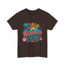 Happiness Comes in Waves T-Shirt — Beachy Summer Graphic Tee