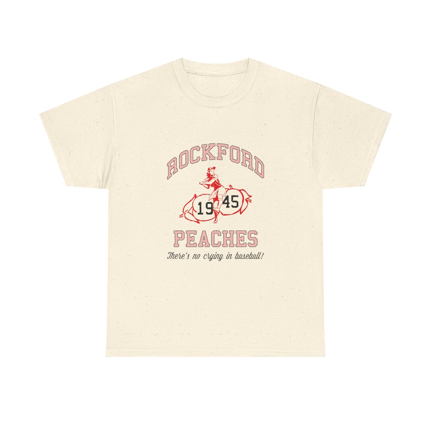 T-Shirt — Peaches 1945 Vintage Softball Retro Graphic Tee
