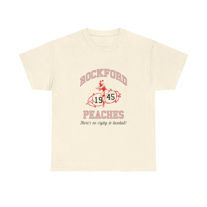 T-Shirt — Peaches 1945 Vintage Softball Retro Graphic Tee