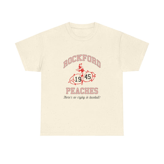 T-Shirt — Peaches 1945 Vintage Softball Retro Graphic Tee