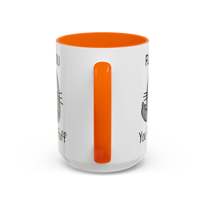 Customizable Fluff You - Accent Coffee Mug (11, 15oz)