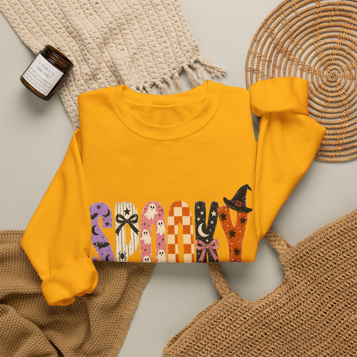 Spooky Halloween Crewneck Sweatshirt