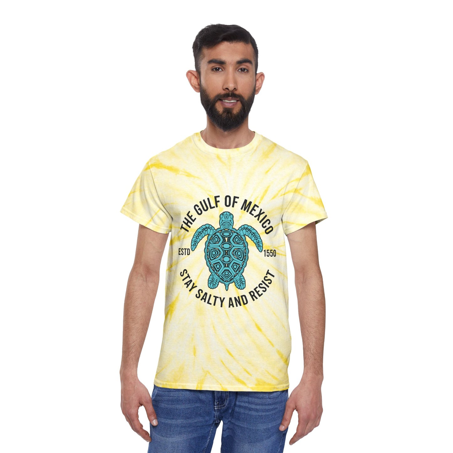 Gulf of Mexico Tie-Dye Tee, Cyclone