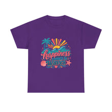 Happiness Comes in Waves T-Shirt — Beachy Summer Graphic Tee