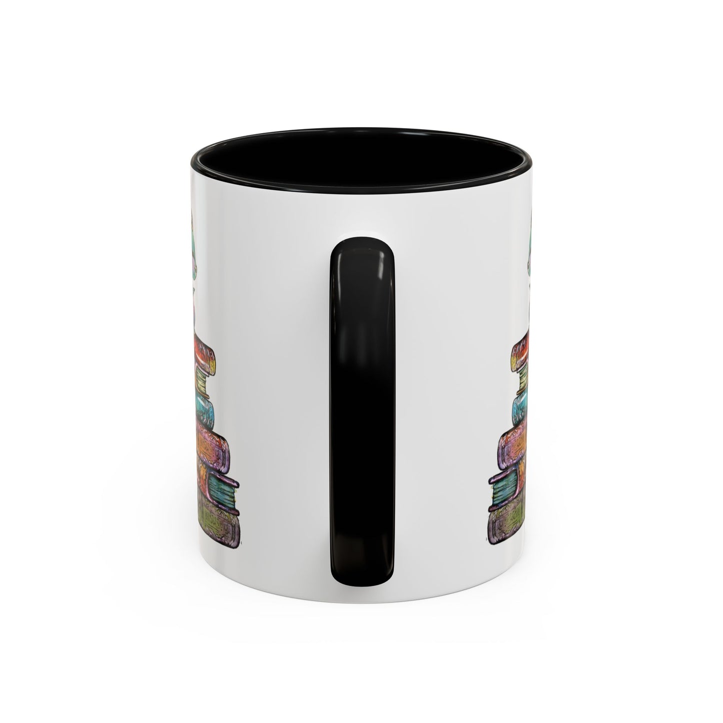 Book Dragons - Accent Coffee Mug (11, 15oz)