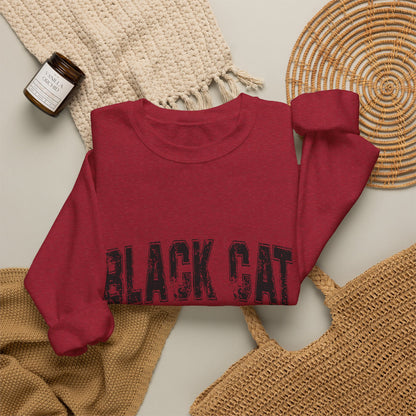 Black Cat Energy Crewneck Sweatshirt