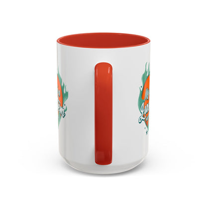 Customizable Accent Coffee Mug — "My Energy Is a Luxury Item" Heart Design