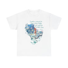 Mermaid Quote T-Shirt — 'I Must Be a Mermaid' Watercolor Tee  - Light colors