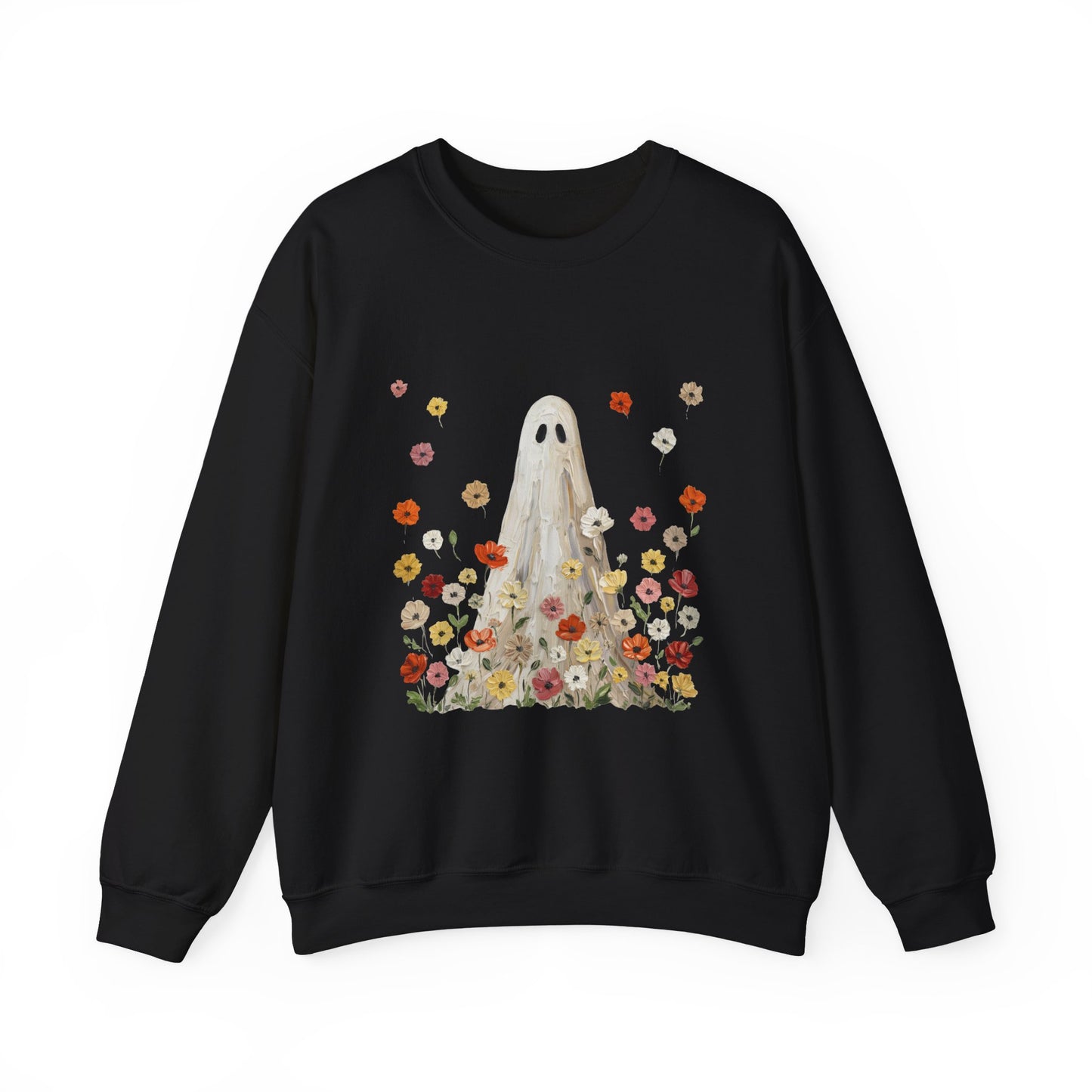 Ghost in Wildflowers Crewneck Sweatshirt