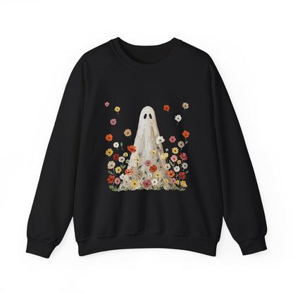 Ghost in Wildflowers Crewneck Sweatshirt