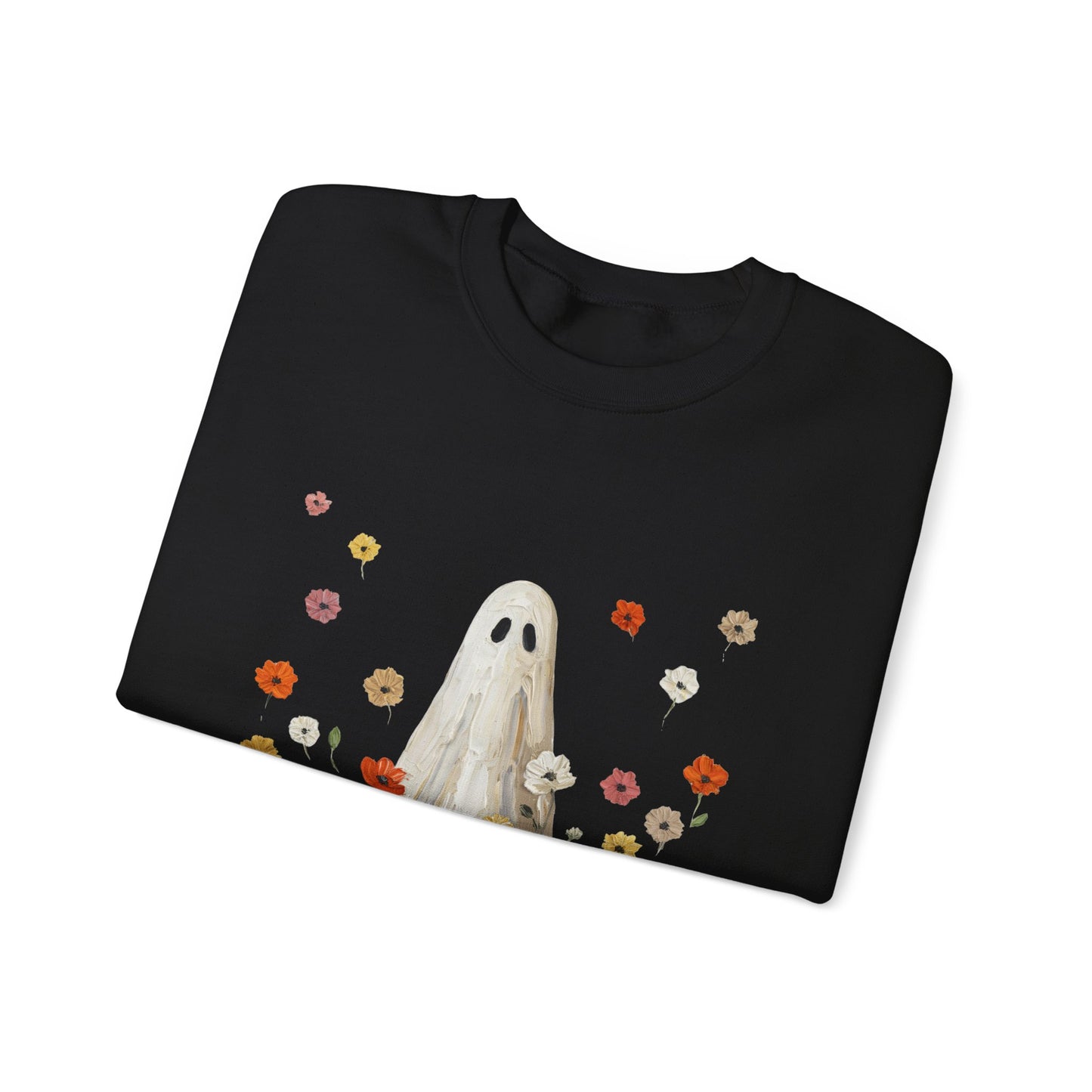 Ghost in Wildflowers Crewneck Sweatshirt